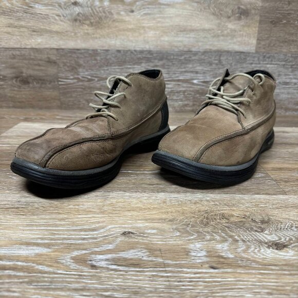 Merrell Men's Leather Topo Rail Chukka Stone Boot Tan  Size 8 - Picture 1 of 5